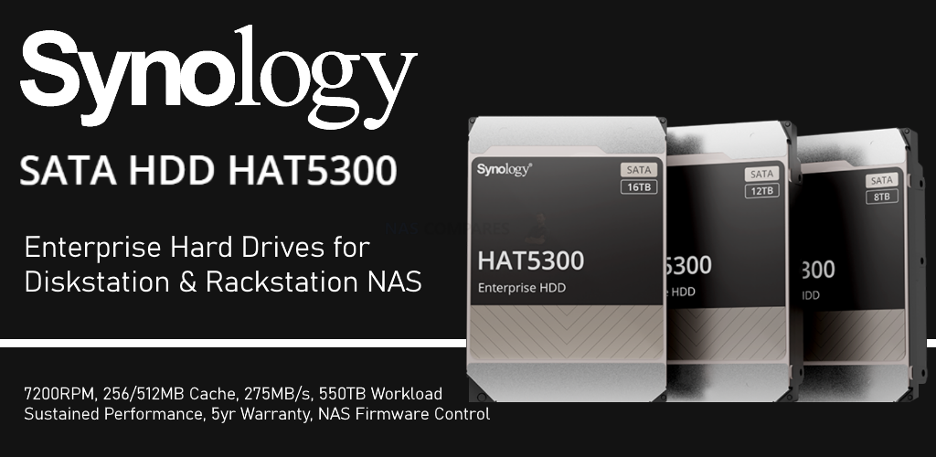 Synology Systems için HAT5300 HDD